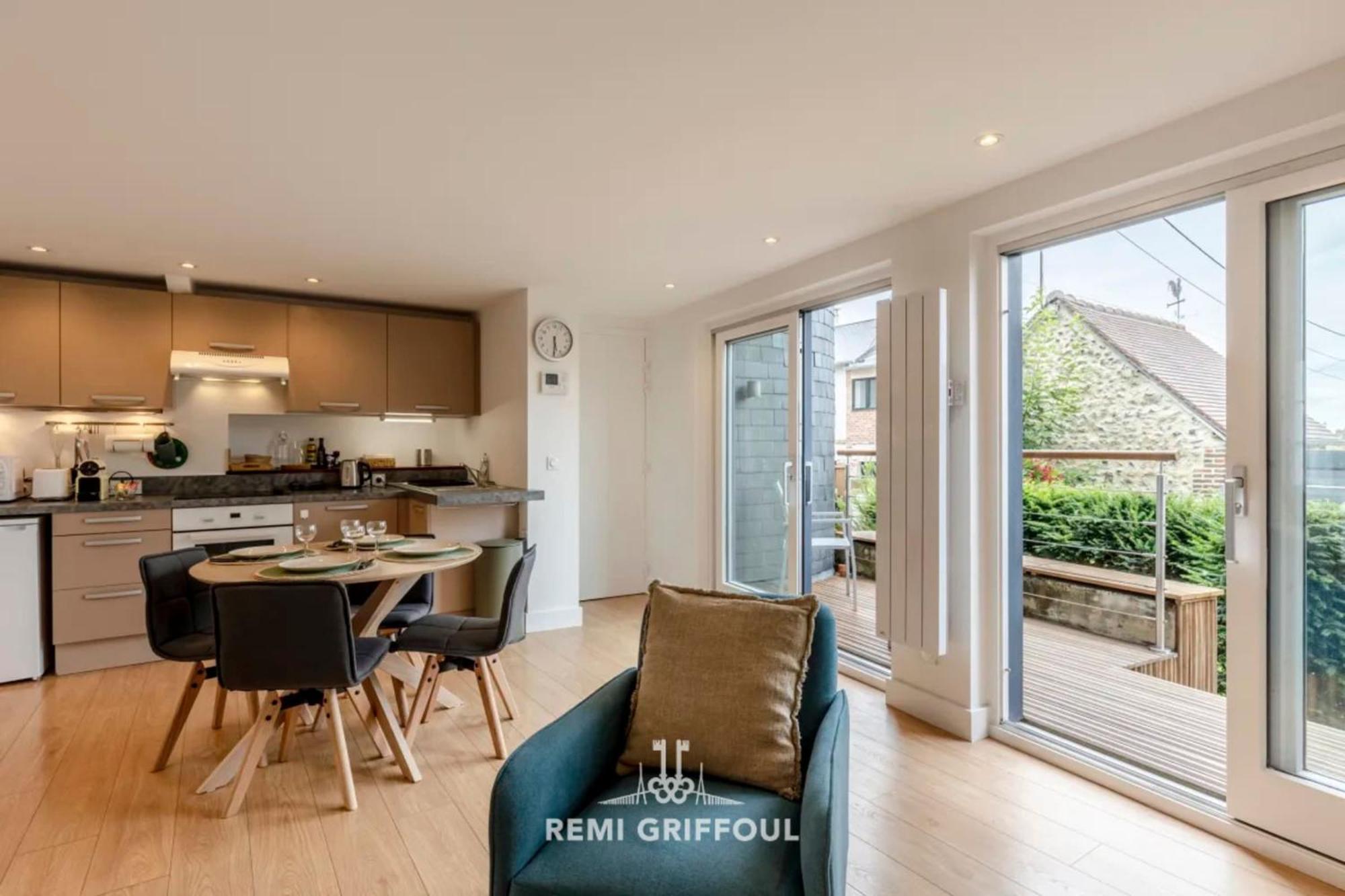 The Duplex Varin Beautiful Apartment & Garden Honfleur 4 People Exteriör bild