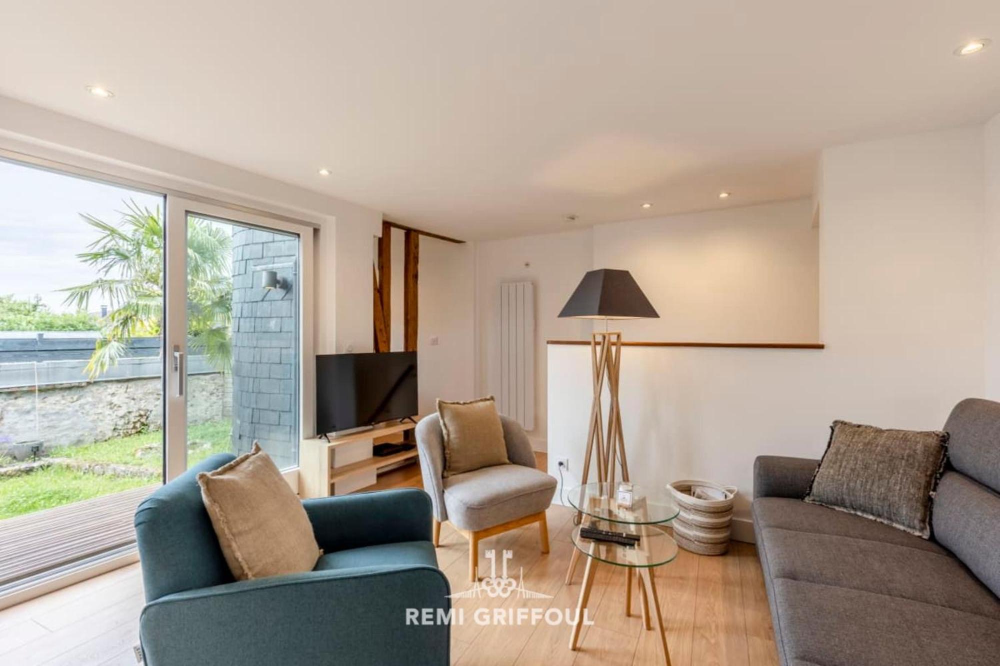 The Duplex Varin Beautiful Apartment & Garden Honfleur 4 People Exteriör bild
