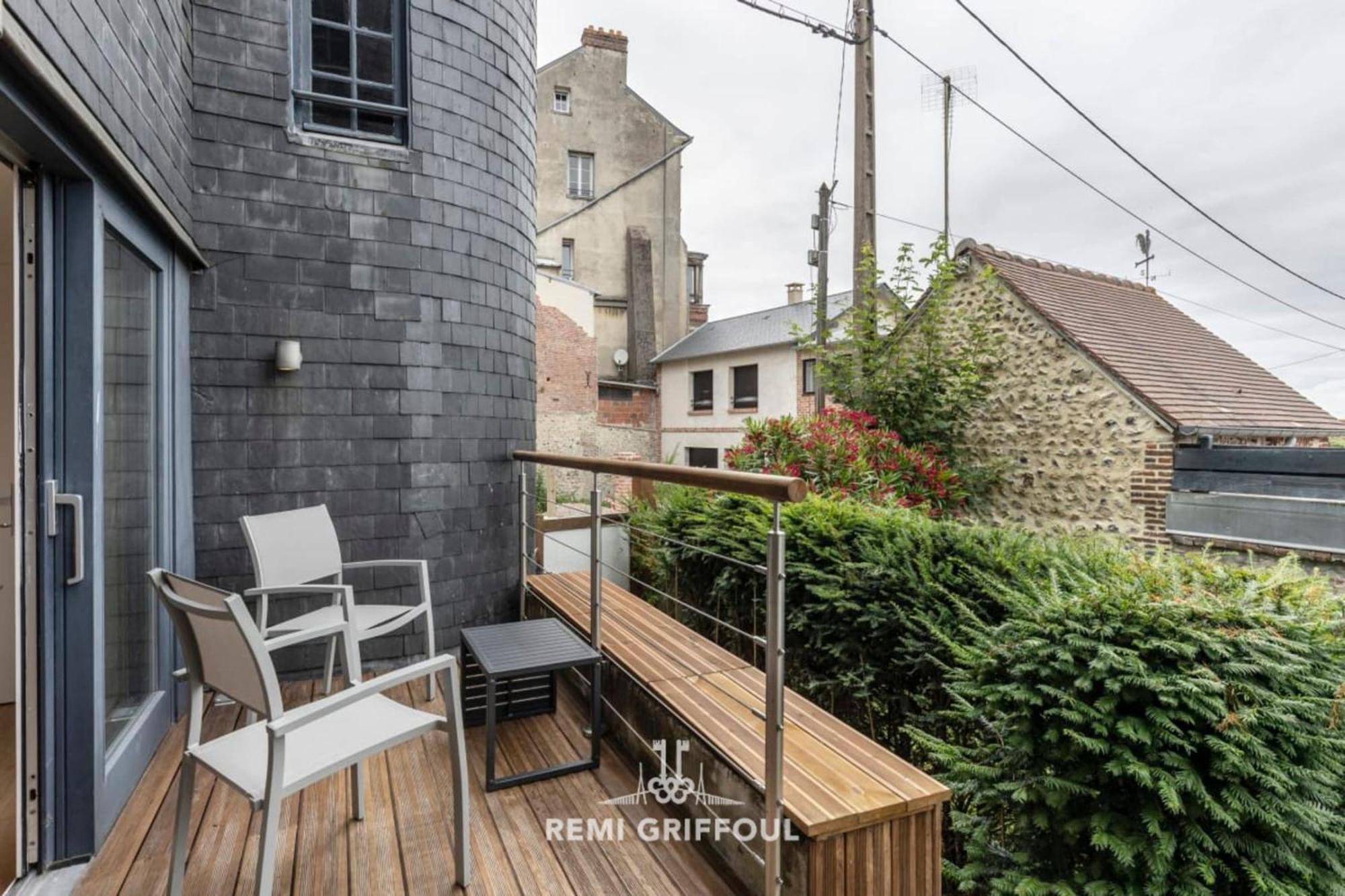 The Duplex Varin Beautiful Apartment & Garden Honfleur 4 People Exteriör bild