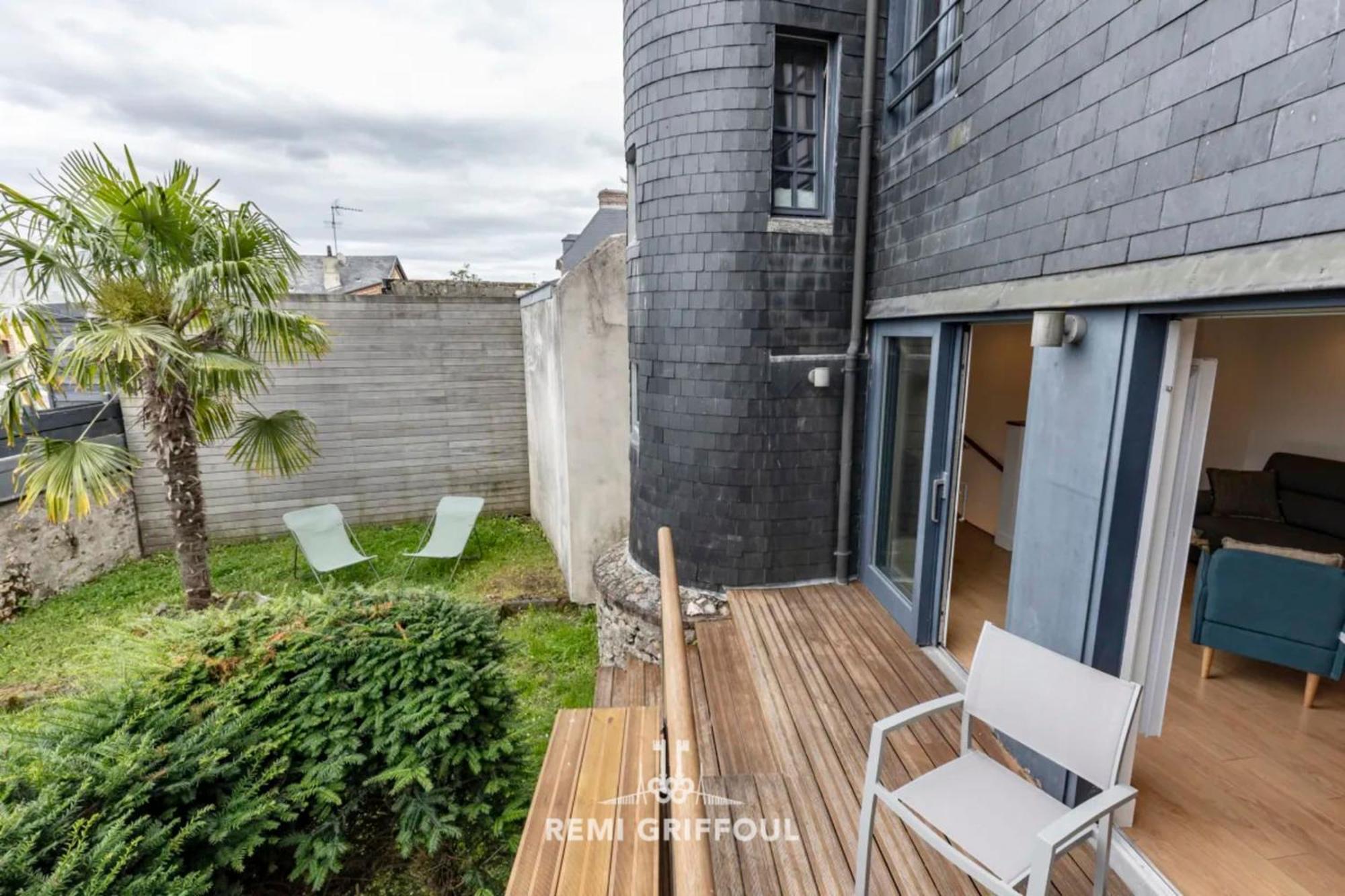 The Duplex Varin Beautiful Apartment & Garden Honfleur 4 People Exteriör bild